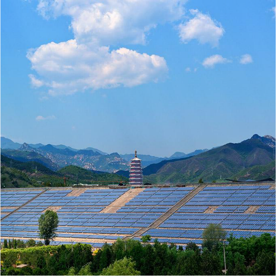 550KW ON GRID PV POWER STATION IN CHINA