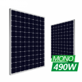 5BB Panel Solar High Efficiency 48v 490watt Monocrystalline